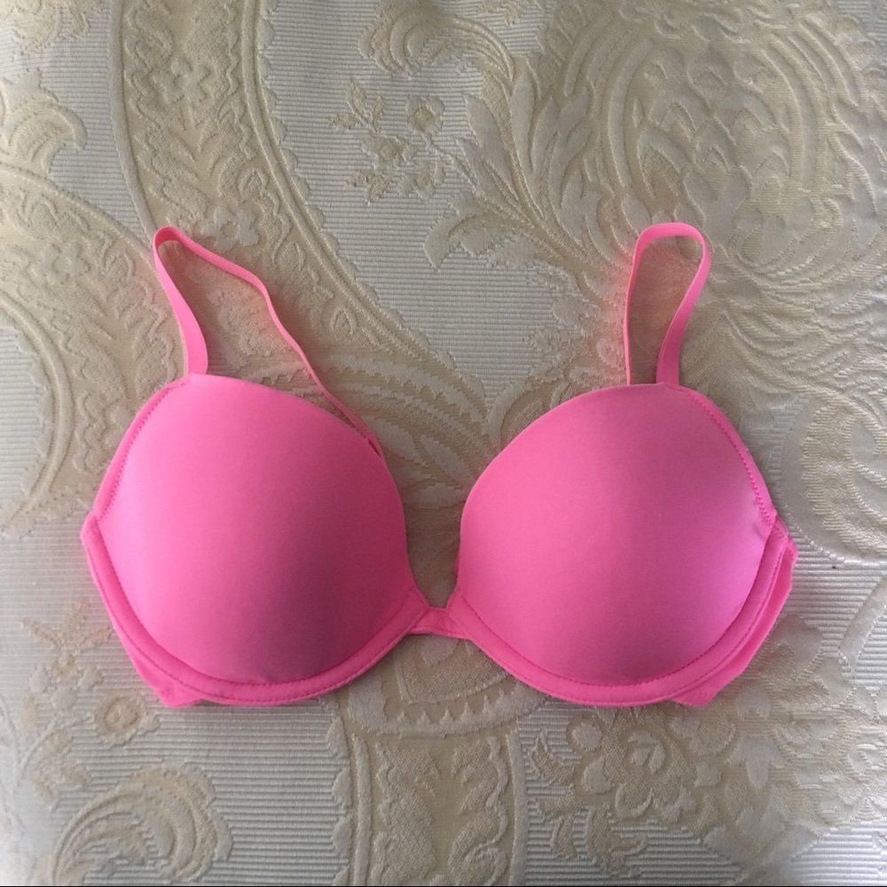 Bright Pink Bra